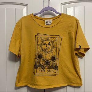 French Pastry Yellow Sunflower Tee
